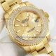 Perfect Replica Rolex Datejust Gold Face All Gold Oyster Band Diamond 41mm Watch (4)_th.jpg